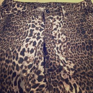 Leopard print Seven 7 Jeans
